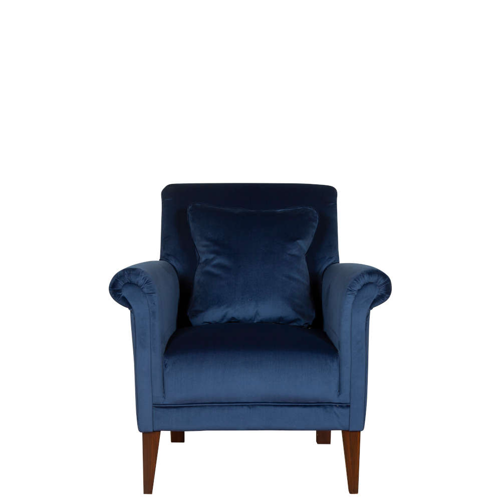 Royal blue deals occasional chair